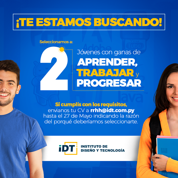 Oferta Laboral - IDT 2017 Oferta Laboral - IDT 2017