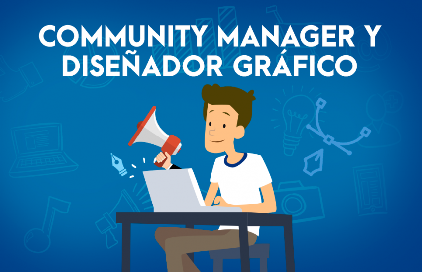 Oferta Laboral para Community Manager y Diseñador Gráfico
