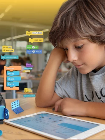 taller de robótica para niños en colonia de vaciones en IDT