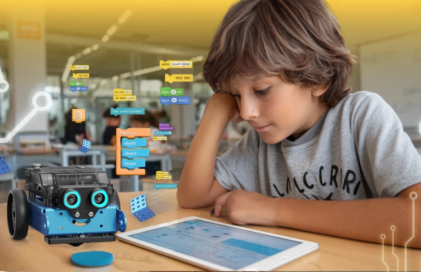 taller de robótica para niños en colonia de vaciones en IDT