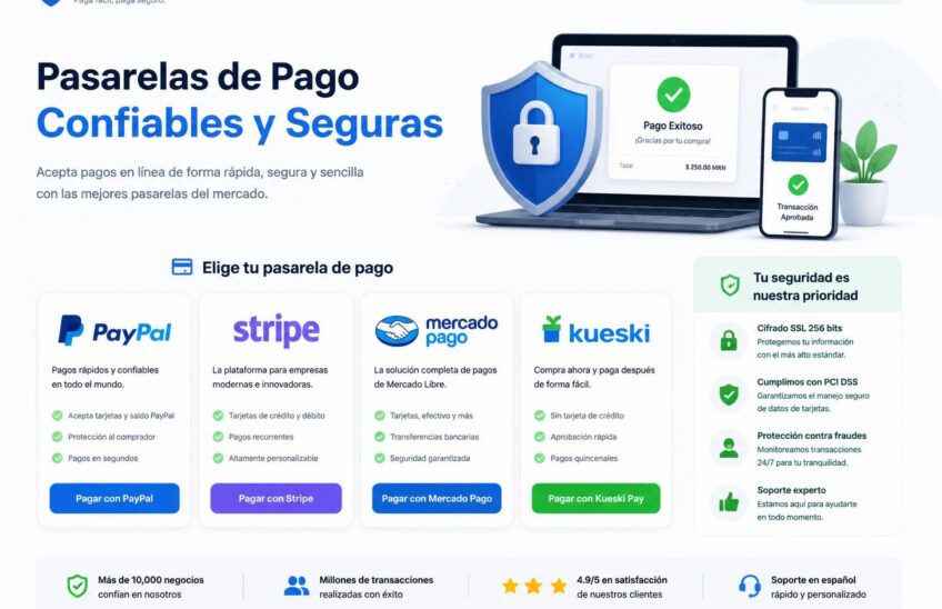 Pasarelas de pago