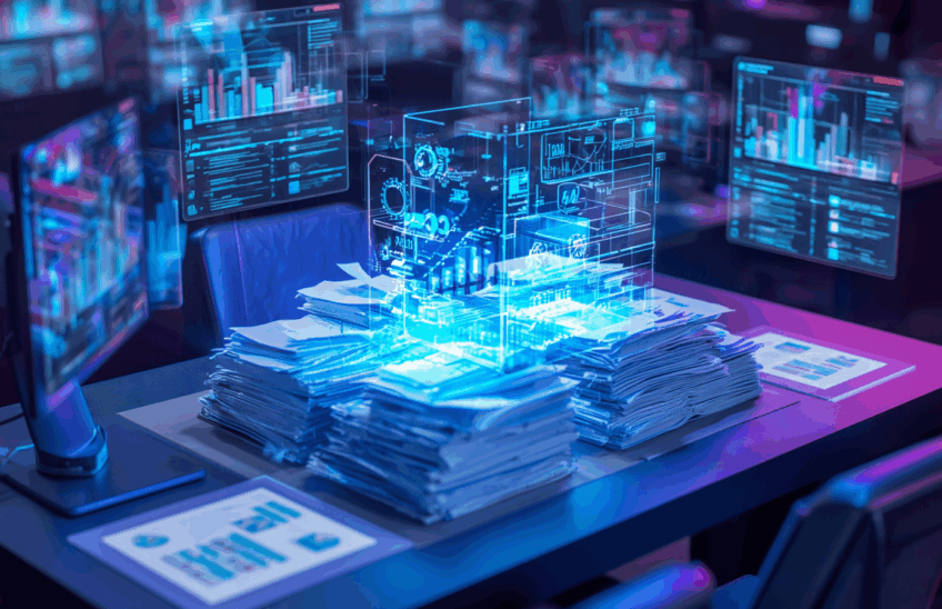 digitalización de reportes